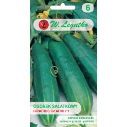 Ogórek Gracius Gładki F1 5g - Nasiona - W. Legutko