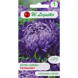 Aster chiński peoniowy fioletowy 1g - Nasiona - W. Legutko Aster chiński peoniowy fioletowy 1g - Nasiona - W. Legutko